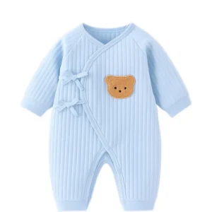 Bear hooded romper